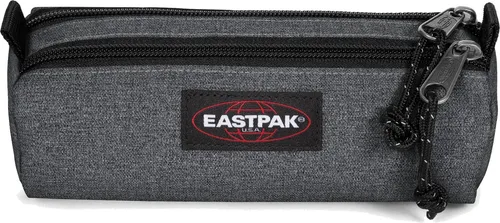 EASTPAK Schlampermäppchen Double Benchmark Black Denim dunkelgrau