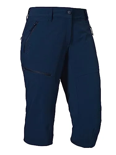 Schöffel Pants Caracas2 blau (8180) 36 - Wanderhose für Damen mit S.Café Ice-Café Technologie für kühlenden Komfort und 4-Wege-Stretch für maximale Bewegungsfreiheit. Ideal für alle Outdoor-Abenteuer!