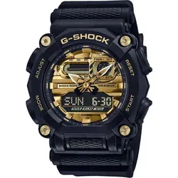 Casio G-Shock GA-900AG-1AER Armbanduhr - Sportliche Analog-Digital-Uhr mit Super Illuminator für beste Sichtbarkeit, stoßfest und wasserdicht bis 20 Bar. Ideal für Outdoor-Aktivitäten und den täglichen Gebrauch.