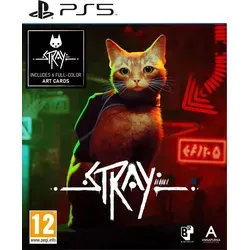 Stray Streuner für PlayStation 5 - Abenteuer in einer Katzenwelt - Konsolen-Spiel, erlebe das aufregende Abenteuer in einer futuristischen Welt als Katze, spielbar auf jeder europäischen PS5.