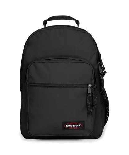 Eastpak Rucksack Morius Black EK00040F0081 – Stylischer Schulrucksack mit Laptopfach - Schulrucksäcke mit 34L Volumen, gepolstertem Laptopfach bis 15 Zoll und wasserabweisendem Nylon – perfekt für Schule und Uni!