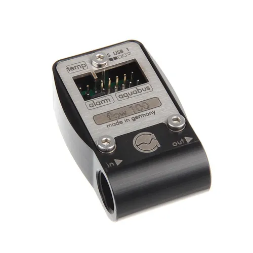 Aqua Computer Durchflusssensor MPS Flow 100 - Durchflusssensor für präzise Messungen, ideal für Server-Lüfter & -Kühlsysteme, sorgt für optimale Kühlung und Effizienz.