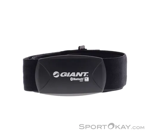 Giant Ant+/Ble Herzfrequenzgurt-Schwarz-One Size