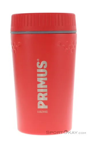 Primus Trailbreak Lunch Jug 0,55L - Rot - Thermobehälter für warme und kalte Speisen, mit isolierender Funktion für optimale Temperaturerhaltung, ideal für unterwegs oder im Büro.