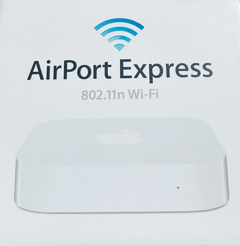 Apple AirPort Express Basisstation MC414Z/A - Weiß, Dual-Band Wi-Fi - Einrichtung und Verwaltung Ihres Wi-Fi Netzwerks einfach über iOS oder Mac. Genießen Sie simultanes Dual-Band 802.11n für optimale Performance und erweitern Sie die Reichweite Ihres bestehenden Netzwerks.