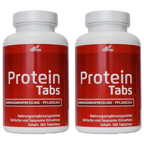 Lupinen Eiweiss 360 Tabs - Vegane Aminosäuren für optimale Proteinversorgung - Mehrkomponenten Proteine: 8 essentielle Aminosäuren aus rein pflanzlicher Lupine, ideal zur Unterstützung bei Diäten und Heißhungerattacken, ohne Zucker oder Cholesterin.