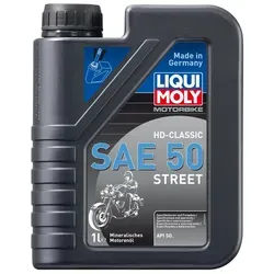 Motoröl LIQUI MOLY 1572 Motorbike HD-Classic SAE 50 Street Mineralisch 1 Liter