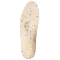 pedag Viva Low Leder Einlegesohlen – Komfort für Senk- und Spreizfuß - Einlegesohlen mit ausgeprägter Pelotte, ideal für Sneaker & Schnürschuhe. Bietet optimale Unterstützung und Entlastung bei Fuß-, Knie- und Rückenbeschwerden.