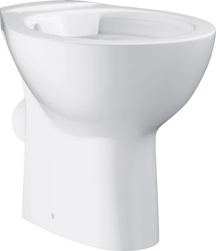 GROHE Bau Keramik Stand-Tiefspül-WC 39430000 - Badkeramik in alpinweiß, mit universellem Abgang und Befestigungsset für einfache Montage und langlebige Nutzung