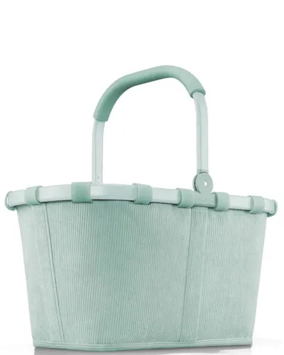 Reisenthel Carrybag Cord Mint - 48x29x28 cm, wasserabweisend und umweltfreundlich, ideal für stylische Einkäufe