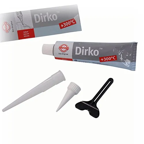 Elring Dirko HT Silikon Grau Spachtelmasse 036.163 Getriebe Motor Dichtung Ölwanne, 1 Tube, 70 ml