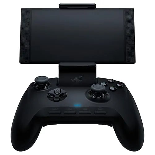 Razer Raiju Mobile - Mobiler Gaming-Controller für Android - Erlebe mobiles Gaming neu mit dem ergonomischen Razer Raiju Mobile. Die verstellbare Smartphone-Halterung und der Hair-Trigger-Modus sorgen für höchste Flexibilität und schnelle Reaktionen beim Spielen.