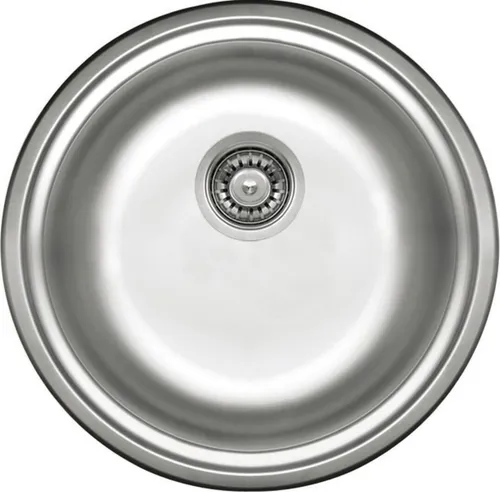 Edelstahl Einbauspüle & Spülbecken – moderne Küchenspüle - 1 Becken: Hochwertige Edelstahl-Spüle mit satinierter Oberfläche, robust und rostfrei. Ideal für private und gewerbliche Küchen, inklusive Komplett-Siphon-Set für einfache Installation.
