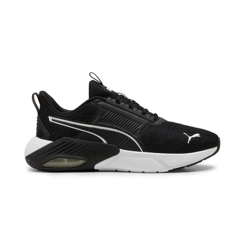 PUMA X-CELL NOVA FS Sneaker, Gr. 47, schwarz-weiß - Laufschuhe mit innovativer X-Cell-Technologie für optimalen Support und Komfort. Ideal für Läufer, die Wert auf Strapazierfähigkeit und Passform legen.