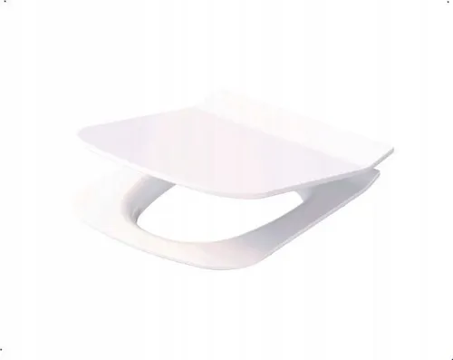 Duroplast Slim Toilet Seat with Soft Close White