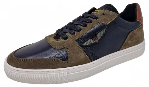 PME LEGEND Sneaker Fletchman 44 – Stilvoll und Bequem - Sneaker in Größe 44, Farbe 8208 black khaki aus hochwertigem Velourleder. Der Rundschnitt und der Schnürverschluss bieten optimalen Tragekomfort für jeden Anlass.