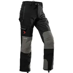 Pfanner® Outdoor Bundhose GLADIATOR, schwarz 804488, Größe S - Arbeits- & Schutzkleidung mit innovativem Gladiator®-Mischgewebe für maximale Langlebigkeit und Wetterschutz dank wasserdichter SympaTex®-Membrane.