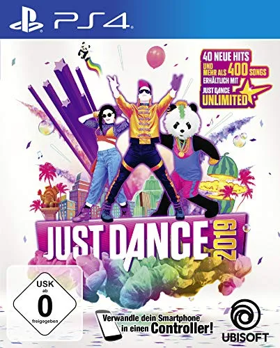 Just Dance 2019 für PS4 - Musik- & Tanzspiel für die PlayStation 4, ideal für Familien und Partys, mit neuen Hits und aufregenden Tänzen für alle Altersgruppen.