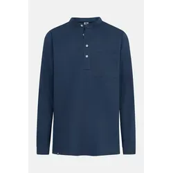 Hanseheld Fischerhemd Blau Uni - Nachhaltig und Modern - Das Hanseheld Fischerhemd in Blau vereint traditionelles Design mit modernem Schnitt. Hergestellt aus Bio-Baumwolle unter fairen Bedingungen in Europa. Ideal für stilbewusste Männer.