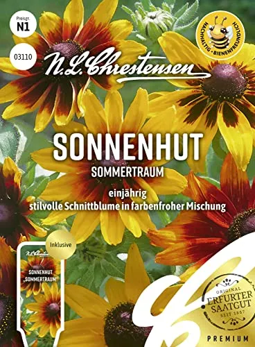 Sonnenhut Sommertraum, einjährig, bienenfreundlich, Samen