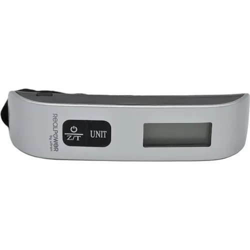 REALPOWER KW-50 Digitale Kofferwaage - Kompakte digitale Kofferwaage mit präziser Wiegetechnologie. Ideal für Reisende, um Gepäck einfach und zuverlässig zu wiegen.