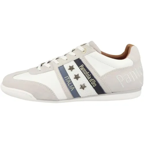 Pantofola d'Oro Veloursleder/Textil Sneaker - Trendiger Sneaker aus Veloursleder/Textil, bietet hohen Tragekomfort und optimale Anpassung durch Schnürung. Ideal für den Alltag mit einem praktischen Wechselfußbett.
