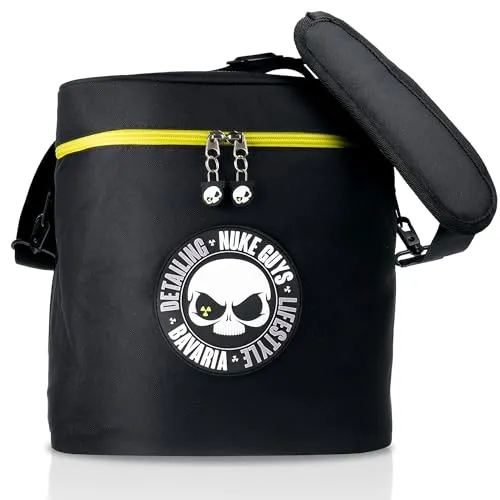Nuke Guys Detailing Bag Small | Praktische Kofferraumtasche für Autopflege - Kofferraumtasche mit optimaler Fixierung durch Klett, bietet viel Platz für Pflegeprodukte und sorgt für Ordnung – ideal für Pflegefans und Profis.