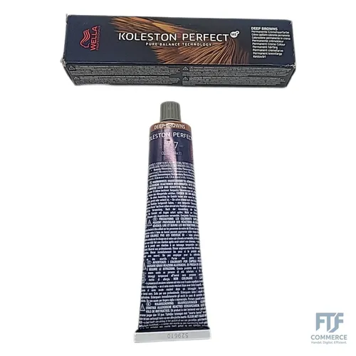 Wella Koleston Perfect Me+ Deep Browns 7/7 Mittelblond braun (60 ml) - Coloration mit perfektem, gleichmäßigem Farbergebnis und schonenden Inhaltsstoffen zur Reduzierung des Allergierisikos. Ideal für moderne Haarfarben mit weniger Haarschädigung.