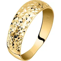 CHRIST Goldring Damenring 375er Gelbgold - Fingerringe aus 375er Gelbgold, modern diamantiert und inklusive stilvoller Verpackung, perfekt für besondere Anlässe.
