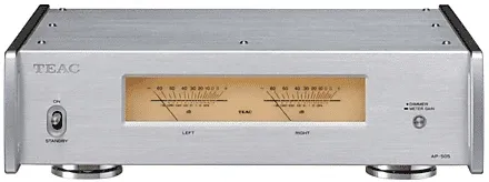 TEAC AP-505 Stereoverstärker, Silber - HiFi Verstärker mit hochwertigem Klang und modernem Design, ideal für audiophile Musikliebhaber.