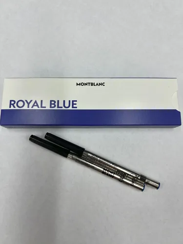 MONTBLANC Royal Blue Kugelschreibermine M blau, 2 St.