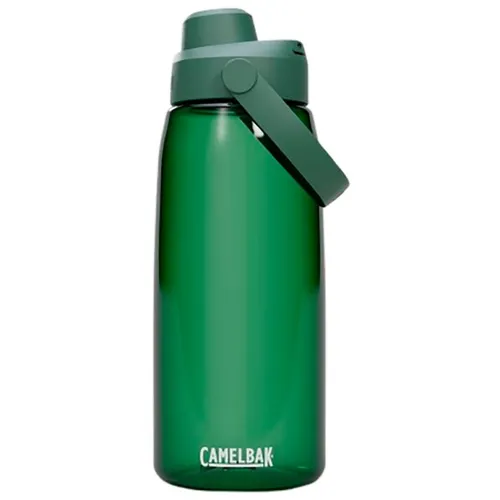 Camelbak Thrive Chug 1L - Auslaufsichere Trinkflasche in forest green - Camelbak Trinkflasche mit 1L Fassungsvermögen, auslaufsicher und BPA-frei. Ideal für Freizeit und Büro, bequem zu transportieren dank Tragegriff.