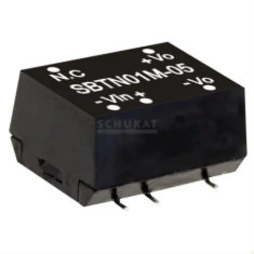 MEANWELL SBTN01L-15, DC DC-Wandler, 5:15V 67mA
