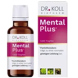 Mental Plus Doktor koll Gemmo Komplex Pantothensäure