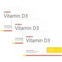 medpex Vitamin D3 Tabletten Trio 3X100 St