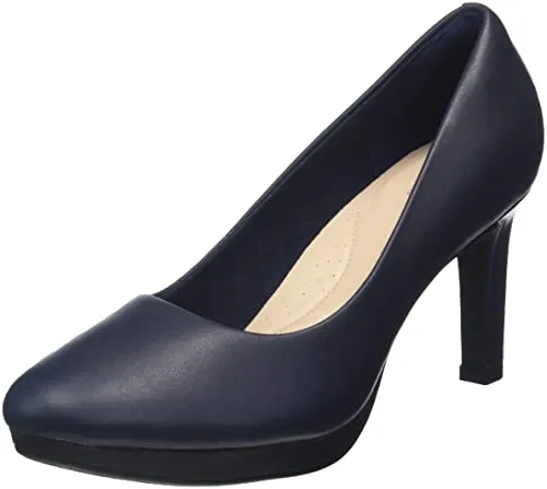 Clarks High Heels Ambyr Joy 261626674 Dunkelblau High-Heel-Stiefel blau 38 EU
