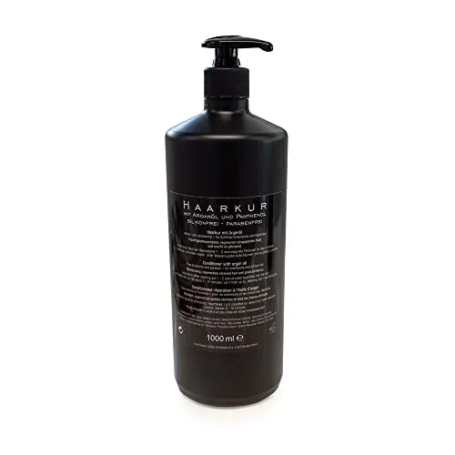 GLOBAL EXTEND® Intensiv-Haarmaske 1 L silikon- und parabenfrei für Echthaar Extensions mit Arganöl und Panthenol