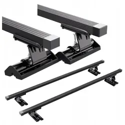 Dachgepäckträger für Nissan NV400 Bus 2010-2021 - Robuster Dachträger für Nissan NV400 Bus, Baujahr 2010-2021. Einfache Montage dank werkseitiger Gewinde. Inklusive TÜV-zertifizierten Teilen für zuverlässigen Halt und vielseitige Nutzung.