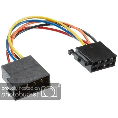 AIV ISO Autoradio Adapter Audi, Peugeot, Skoda, Suzuki Strom Spannungsversorgung