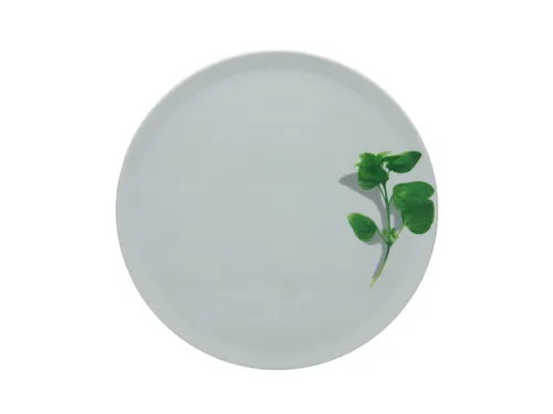 Pizzateller KRÄUTER BASILIKUM D 33 cm weiß
