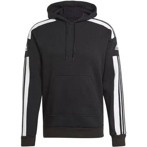 adidas Herren Squadra 21 Sweat Hoodie - Bequemer Hoodie für Sport und Freizeit - Jacke mit regulärem Schnitt, Kängurutasche und weitenregulierbarer Kapuze, ideal für aktive Männer, gefertigt aus 70 % Baumwolle und 30 % recyceltem Polyester.
