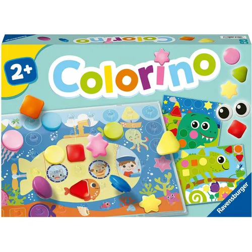 Ravensburger 20987 Mein Formen-Colorino – Farben und Formen spielerisch entdecken - Das Steckspiel für Kinder ab 2 Jahren fördert Farben- und Formenlernen. Mit 46 bunten Steinen und kreativen Bildvorlagen wird die Fantasie angeregt und die Feinmotorik spielerisch trainiert.