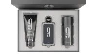 Afnan 9 PM Gift Set für Männer - Parfüm-Geschenkset mit Eau de Parfum 100ml, Shower Gel 200ml und Deo 250ml. Verführerischer orientalischer Vanilleduft, ideal für besondere Anlässe und als perfektes Geschenk.
