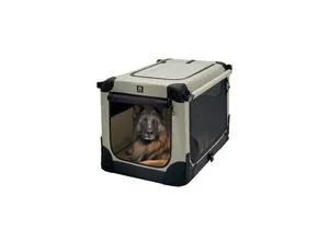 Maelson Transportbox Soft Kennel - Hundeboxen für sicheren und komfortablen Rückzugsort, faltbar, mit wasserdichtem Boden und optimaler Belüftung - ideal für Reisen mit Ihrem Hund.