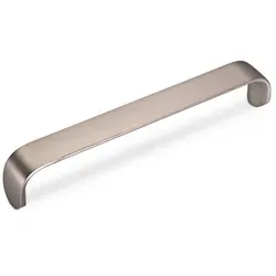 SO-TECH® Möbelgriff Schrankgriff DALE BA 128 - 192 mm, Lochabstand 160 mm Edelstahloptik matt inkl. Schrauben silberfarben Bohrlochabstand: 160 mm | 1.9 cm x 16.7 cm x 2.8 cm