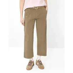 Brax Damen Culotte Style MAINE S LIGHT MOCHA, braun, Gr. 34K - Leichte und luftige Culotte für den Sommer, die eleganten Komfort bietet und vielseitig kombinierbar ist.