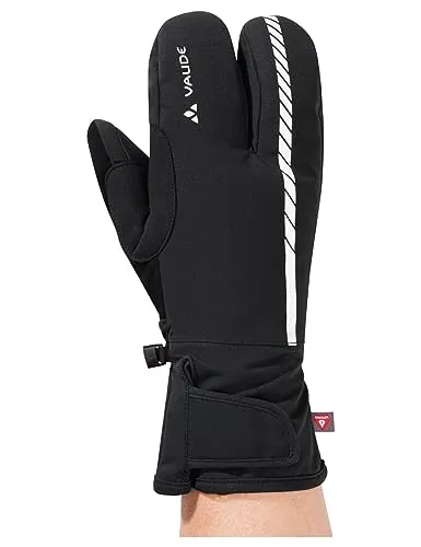 Vaude Syberia III Winter Bikehandschuhe - Schwarz - Größe 10 - Fahrradbekleidung für kalte Tage, mit warmem Futter und rutschfester Handfläche für optimalen Grip und Komfort.