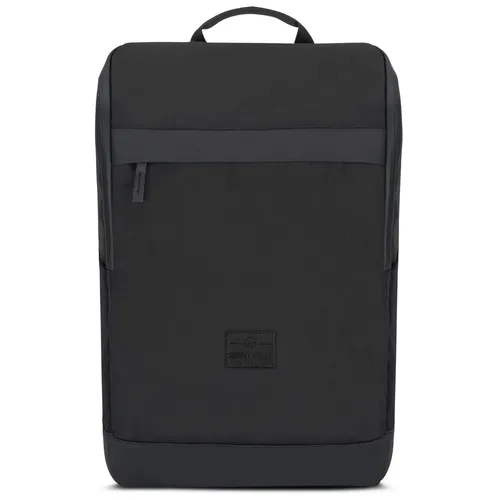Johnny Urban Jasper Business Backpack - Schwarz - Nachhaltiger Laptop Rucksack für Damen & Herren mit 16 Zoll Laptopfach, wasserabweisend und ideal für den Arbeitsalltag. Perfekte Organisation durch viele Fächer und hoher Tragekomfort.
