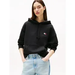 Tommy Jeans Kapuzensweatshirt TJW BXY BADGE HOODIE EXT mit Logo-Badge schwarz 4XL