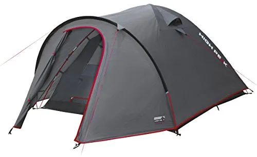 High Peak Kuppelzelt Nevada 3 - Iglu-Zelt für 3 Personen - Wasserdichtes Kuppelzelt mit Vorbau für Camping, bietet optimalen Wetterschutz und Ventilation. Ideal für ein komfortables Camping-Erlebnis.